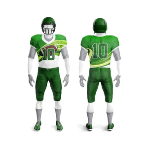 Uniforme de fútbol americano reversible superventas, diseño personalizado, manga corta, precio fabricado en Pakistán - Product Image 1