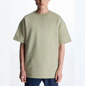 OEM 2024 Custom <b>Men's</b> <b>T</b> <b>Shirt</b> High Quality 100% Cotton Luxury Heavy Weight 260 Grams Vintage Drop Shoulder Oversized Design - Product Image 5