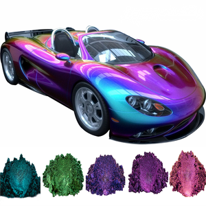 <span class=keywords><strong>Poudre</strong></span> de peinture Hypershift Super Caméléon Pigment pour l'enveloppement de voiture en vinyle - Product Image 2