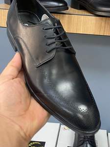 Zapatos de negocios de piel de vaca para hombre Costura duradera Ideal para uso diario - Product Image 2