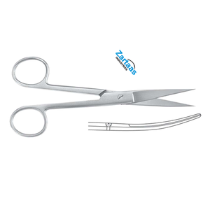 Ciseaux de fonctionnement standard en acier inoxydable de haute qualité Instruments chirurgicaux incurvés pointus/pointus de 18.5 cm - Product Image 6