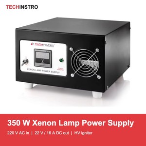 350W Xenon Arc Lamp Power Supply Laboratory Driver with Adjustable Current <b>Fan</b> Cooled for Solar Simulation - Product Image 2