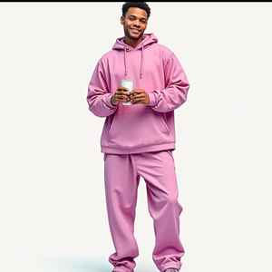 Chándal unisex a medida disponible para joggers apilados personalizados al por mayor chándal pantalones apilados Jogger apilados personalizados - Product Image 2