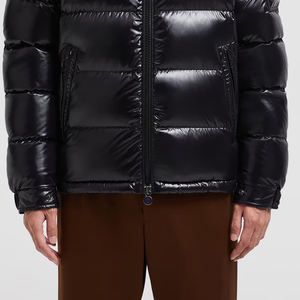 Veste matelassée pour homme camouflage en gros, logo personnalisé, OEM imprimé, streetwear, veste d'hiver avec poches - Product Image 5