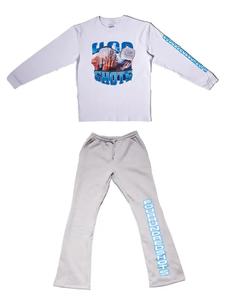 ชุดออกกำลังกายผ้าคอตตอนซักเสื้อสวมหัวมีฮู้ดระบายอากาศได้ดีชุดวิ่งจ๊อกกิ้งผ้าคอตตอน100% สำหรับผู้ชาย - Product Image 6