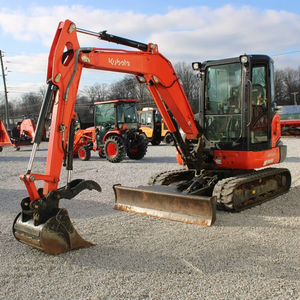 Mini-pelle KX040-4 Kubota Mini-pelle de 4 tonnes à vendre avec un moteur puissant Pelleteuse compacte à bas prix - Product Image 4