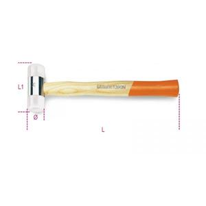 BETA Multi-Pack Marteaux en nylon avec tiges en bois - Product Image 2