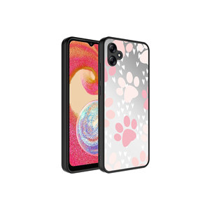 Coque en silicone JoieCreatif de luxe à motif miroir pour Samsung Galaxy A04E – Étui élégant antichoc avec protection pour carte et appareil photo - Product Image 1