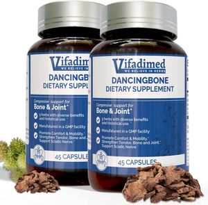 Complément Alimentaire Vifadimed Dancingbone pour Adultes, 45 Capsules, Soutien des Os et des Articulations, Formule Naturelle à Base de Plantes - Product Image 4
