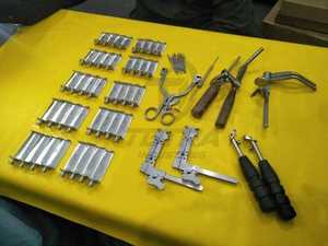 Juego de Tornillos Distractores Cervicales Caspar Tetra Industries, 57 Piezas, Manual, Acero Inoxidable Alemán de Alta Calidad, Aprobado por CE e ISO - Product Image 3