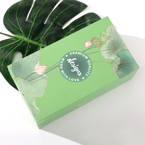 บรรจุภัณฑ์กระดาษเครื่องสำอางสีเขียวที่มีการแทรก - Product Image 4