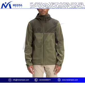 Veste coupe-vent ultra-légère à la mode pour hommes hydrofuge à séchage rapide pour le fitness en plein air et la course à pied avec col montant - Product Image 3