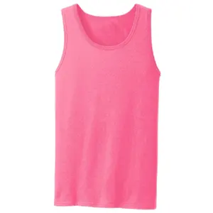 2023 Trending Men Fitness Tank Top Custom LOGO printing Running Sports Gym Workout Long lasting Plus size Man's Tank Top