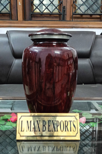 Elegance Look Urnas de cremación para adultos para cenizas humanas Urnas de metal Precio al por mayor - Product Image 4