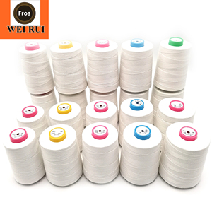Màu Trắng Dày Sợi Bông Thô Thương Mại 203 20S/3 Sợi Bông Tráng Men - Product Image 1