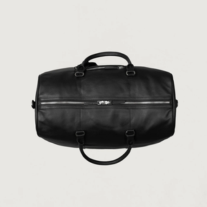 Sac de voyage convertible de luxe en cuir véritable pour hommes léger avec compartiment à chaussures et valise de rangement pour vêtements - Product Image 3