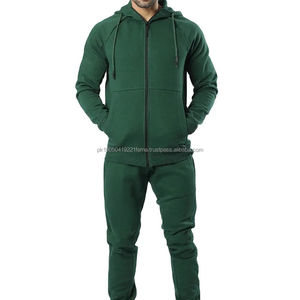 Survêtement d'entraînement de gymnastique de couleur personnalisée pour hommes Nouveaux vêtements élégants en vrac de coton uni à capuche Vêtements de sport en gros - Product Image 1