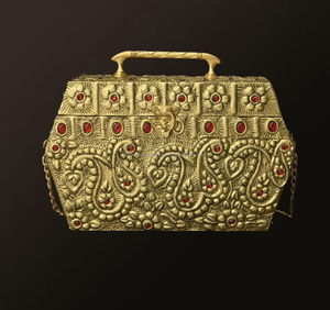 Bolsos de Hombro Mini de Diseño de Lujo para Mujer, Bolsos de Mano Divertidos con Forma de Metal para Fiesta y Boda - Product Image 2