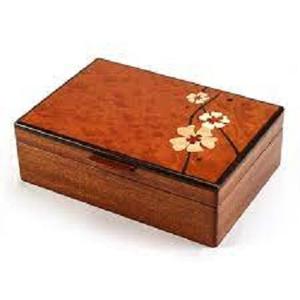 Brown Hand Carved Wooden Decorative Floral Carvings Modern Style Jewellery Box Wood Crafts Wooden Boxes Storage Gifts - Product Image 5