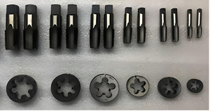 Jeu de tarauds et de matrices BSP/BSPP (British Standard Pipe) 18 pièces - Product Image 1