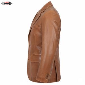 Chaqueta de Cuero para Hombre, Estilo Bomber, de Invierno, Fabricada en Fábrica, Precio Económico, Alta Calidad, Cuero PU, Impermeable, Cortavientos, Transpirable, Personalizable - Product Image 6
