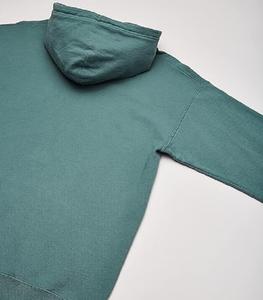 Sweat à capuche surdimensionné noir pour homme Sweat à capuche en coton de haute qualité avec épaule tombante Logo personnalisé Vêtements à capuche en molleton - Product Image 1