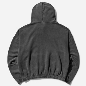Sudadera con Capucha Vintage 2026 con Lavado Ácido para Hombre, 100% Algodón, Estilo Urbano, Talla Grande - Product Image 2