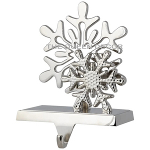 Soportes de medias de Navidad brillantes sólidos Tamaño múltiple con acabados personalizados Metal Muchos materiales Sublimación en blanco festiva - Product Image 1