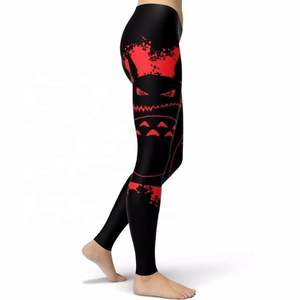 Leggings de Yoga para Mujer, Cintura Media, Color Sólido, Alta Elasticidad, Tela Sin Costuras de Spandex/Nailon, 220g, Transpirables, Cintura Elástica - Product Image 2