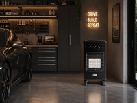 Chauffage à gaz infrarouge mural de meilleure qualité en Italie pour un usage domestique pour le chauffage du salon Installation autoportante