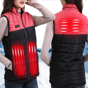 <b>Women</b> Lightweight USB Charging Heated Vest With 3 Heat Levels <b>for</b> Winter Outdoor Skiing Hunting Hiking - Product Image 4
