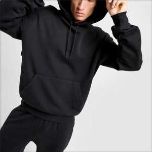 Sudadera con capucha NOCTA de forro polar con cremallera, peso pesado premium, logotipo frontal personalizado, estilo streetwear, oversize, de algodón, bordada, para otoño - Product Image 1