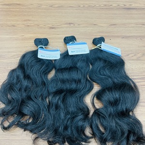 ¡Venta al por mayor! Extensiones de cabello de trama-Extensiones de cabello ondulado natural Cabello sin procesar-Listo para enviar - Product Image 4