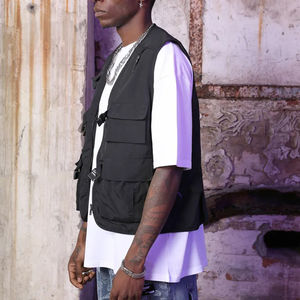 Camisetas de Gimnasio para Hombre al por Mayor, 100% Algodón, Logotipo Personalizado, Color Liso, Alta Calidad, Estilo Urbano Holgado - Product Image 4