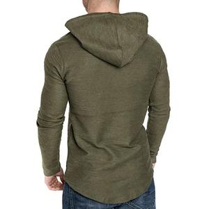 Nuevas sudaderas con capucha para hombre, sudaderas con capucha de Color sólido para hombre, Jersey informal de manga larga, sudaderas con capucha para hombre - Product Image 5