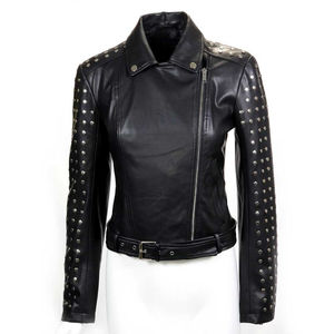 Chaquetas de Cuero Acolchadas Transpirables para Mujer, Estilo Racer, Novedad 2025, Color y Talla Personalizables, Resistentes al Viento, Ecológicas, Venta al Por Mayor - Product Image 2