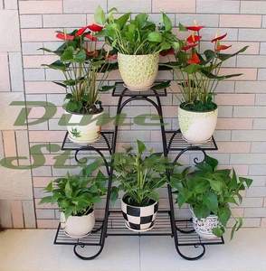 Maceta galvanizada de metal para jardín doméstico y patio Contenedor decorativo perfecto para flor rústica - Product Image 2