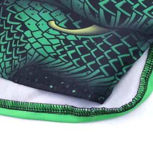 กางเกงขาสั้นลายกรงพิมพ์สีสดใสเนื้อผ้าระบายอากาศได้ดีมีแผงขาหนีบทนทานสูงสุดสำหรับยิมแปดเหลี่ยมผู้ชาย - Product Image 6