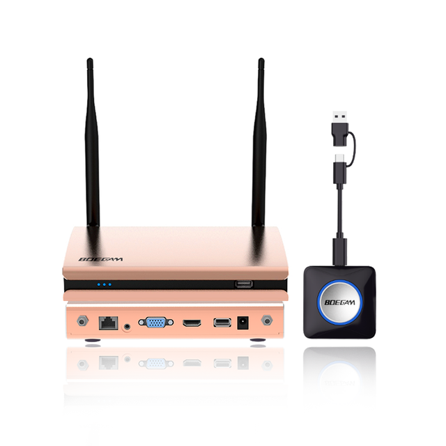 Best Wireless Presentation Systems BYOM Conference Collaboration Wireless Video Conferencing System for Team Collaboration