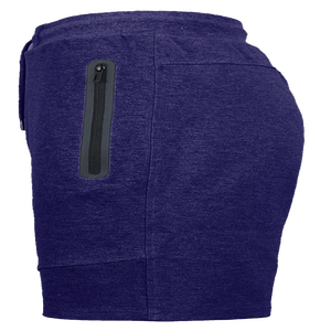 Pantalones Cortos Deportivos de Punto para Hombre, Cintura Media, Estampado Digital Ecológico, con Bolsillos con Cremallera, Secado Rápido, para Entrenamiento Atlético - Product Image 6