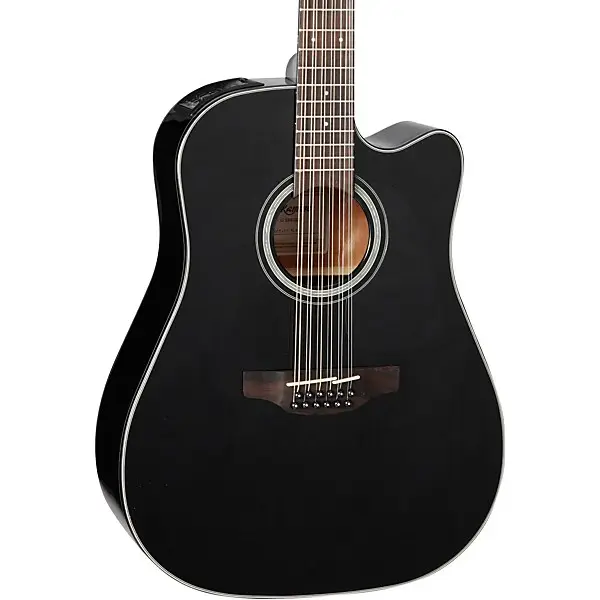 100% Authentic New G Series GD30CE-12 Dreadnought 12-String Acoustic-Electric Guitar Black