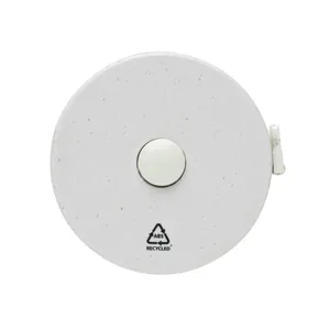 Metro a nastro da sarto in plastica riciclata sostenibile, gadget promozionale ecologico - Product Image 4