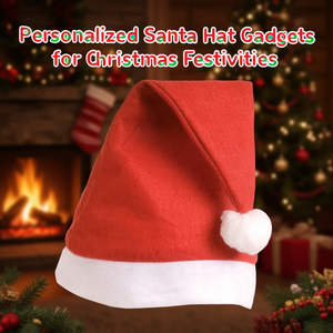 Cappelli di Babbo Natale Personalizzati per le Festività Natalizie - Product Image 3