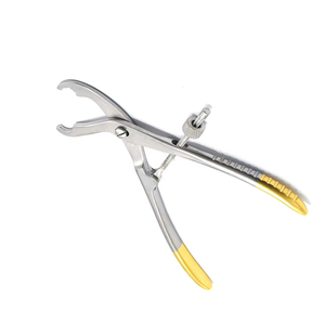 Pince chirurgicale orthopédique en acier allemand de 18 cm conçue sur mesure pour tenir les os - Product Image 1