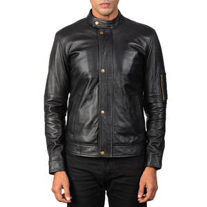 Manteau en cuir PU épais et chaud pour l'hiver, vêtements d'extérieur coupe-vent, veste d'hiver durable de qualité supérieure - Product Image 1