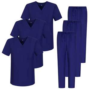 MISEMIYA Paquete de 3 Unidades - Uniforme Sanitario Unisex 3-6801-6802 Hecho en Sri Lanka - Product Image 4