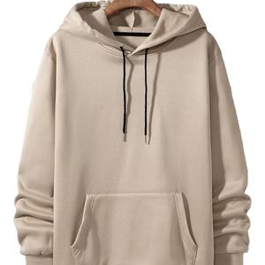 Sweat à capuche pour homme vierge personnalisé sweatshirts unisexes en coton épais sweatshirts à capuche pour homme avec logo personnalisé surdimensionné et coupe ajustée - Product Image 1