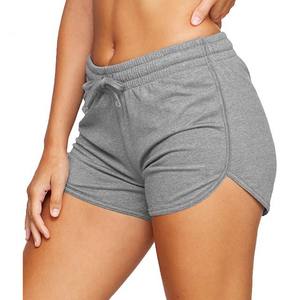 ชุดออกกำลังกายสำหรับผู้หญิง,ชุดออกกำลังกายเอวสูงสีน้ำเงินพิมพ์ลายปักโลโก้ - Product Image 4