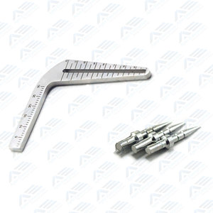 Jauge de hauteur pour équipements dentaires, instruments dentaires, instruments médicaux, jauge de hauteur à tête mobile, instruments orthodontiques - Product Image 5