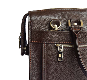 Wholesale <b>Men</b> Briefcase <b>Bag</b> High Quality Business Leather Shoulder Messenger <b>Bags</b> Office Handbag Laptop <b>Bags</b> - Product Image 2